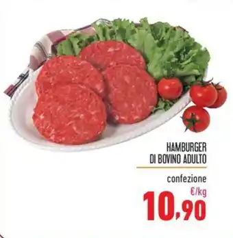 Maxi Supermercati HAMBURGER DI BOVINO ADULTO offerta