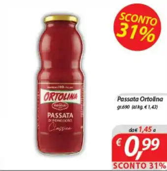 Passata Ortolina gr.690