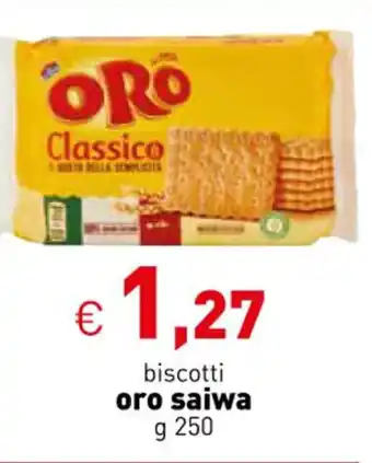 Crai biscotti oro saiwa g 250 offerta