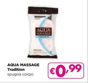 Acqua & Sapone AQUA MASSAGE Tradition spugna corpo offerta