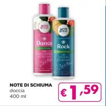 Acqua & Sapone NOTE DI SCHIUMA doccia 400 ml offerta