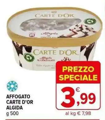 Iperal AFFOGATO CARTE D'OR ALGIDA g 500 offerta