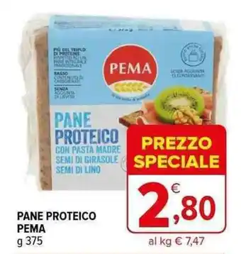 Iperal PANE PROTEICO PEMA g 375 offerta