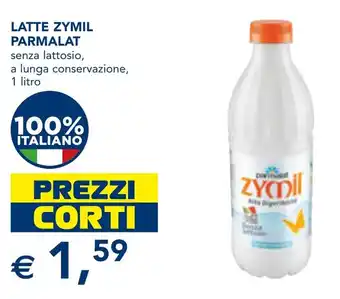 Esselunga LATTE ZYMIL PARMALAT senza lattosio 1 Litro offerta