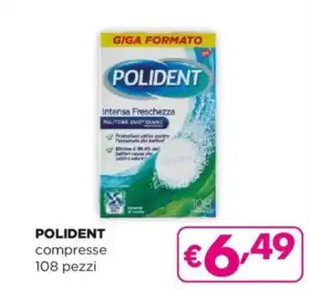 Acqua & Sapone POLIDENT compresse 108 pezzi offerta