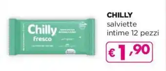 Acqua & Sapone CHILLY salviette intime 12 pezzi offerta