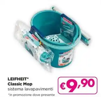 Acqua & Sapone LEIFHEIT Classic Mop sistema lavapavimenti offerta