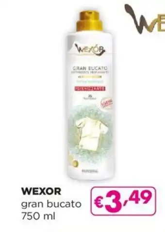 Acqua & Sapone WEXOR gran bucato 750 ml offerta