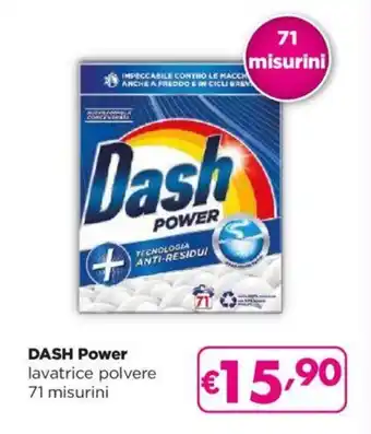 Acqua & Sapone DASH Power lavatrice polvere 71 misurini offerta