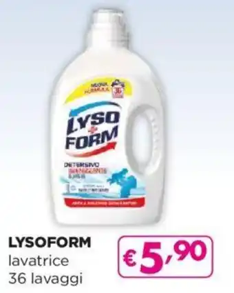 Acqua & Sapone LYSOFORM lavatrice 36 lavaggi offerta