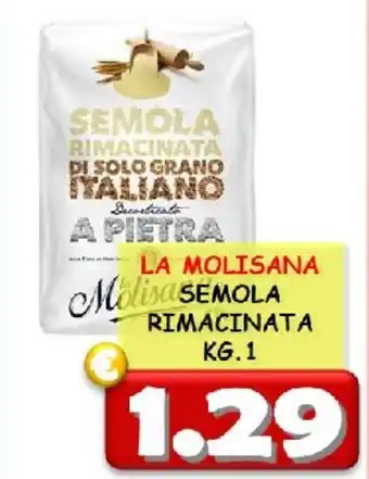 LA MOLISANA SEMOLA RIMACINATA KG.1