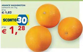 Esselunga ARANCE WASHINGTON confezione da 2 kg, offerta