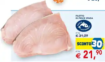 Esselunga FILETTO DI PESCE SPADA offerta