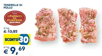 Esselunga TENERELLE DI POLLO offerta