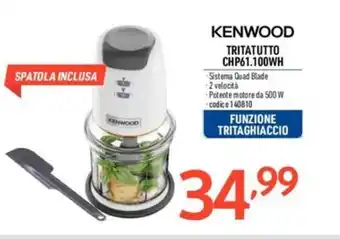 KENWOOD TRITATUTTO CHP61.100WH
