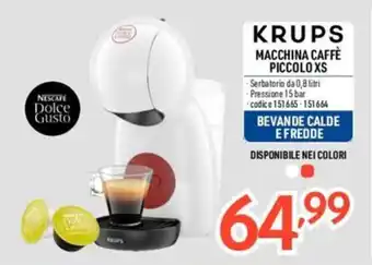 KRUPS MACCHINA CAFFÈ PICCOLO XS
