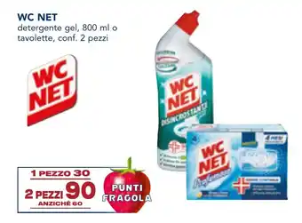 Esselunga WC NET detergente gel, 800 ml o tavolette, conf. 2 pezzi offerta