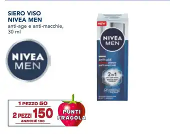 Esselunga SIERO VISO NIVEA MEN anti-age e anti-macchie, 30 ml offerta