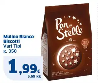 Il Punto Sigma Mulino Bianco Biscotti Vari Tipi g. 350 offerta