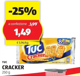 ALDI TUC CRACKER 250G offerta