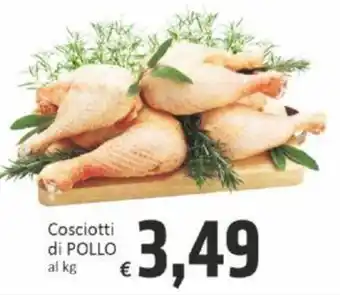 Paghi Poco Cosciotti di POLLO al kg offerta