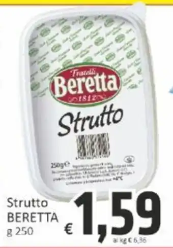 Paghi Poco Strutto BERETTA g 250 offerta