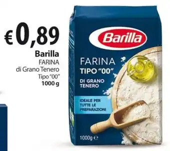 Extra Supermercati Barilla FARINA di Grano Tenero Tipo "00" 1000g offerta