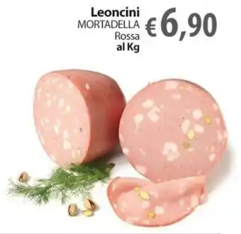 Extra Supermercati Leoncini MORTADELLA Rossa al Kg offerta