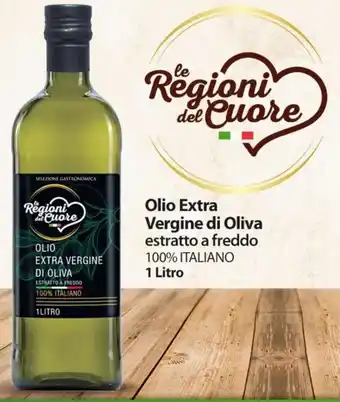 Extra Supermercati Olio Extra Vergine di Oliva estratto a freddo 100% ITALIANO 1 Litro offerta