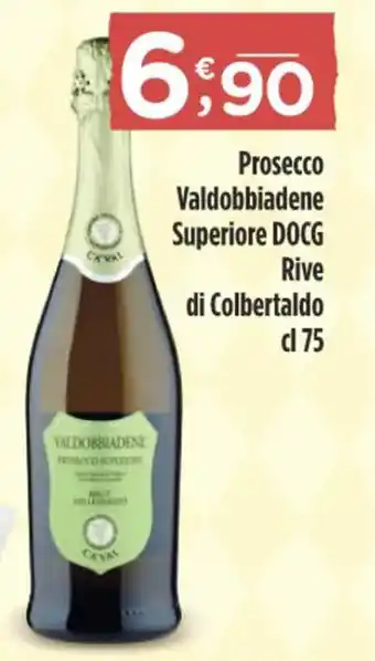 Crai Prosecco Valdobbiadene Superiore DOCG Rive di Colbertaldo dl 75 offerta