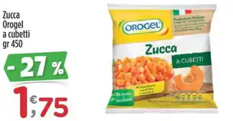 Crai Zucca Orogel a cubetti gr 450 offerta