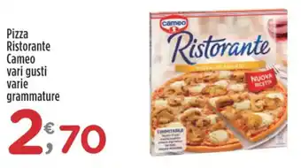 Crai Pizza Ristorante Cameo vari gusti varie grammature offerta