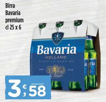 Crai Birra Bavaria premium cl 25 x 6 offerta