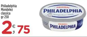 Crai Philadelphia Mondelez classica gr 250 offerta