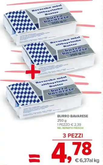 BURRO BAVARESE 250 G