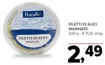 Todis FILETTI DI ALICI MARINATE 220 g offerta