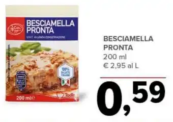 Todis BESCIAMELLA PRONTA 200 ml offerta