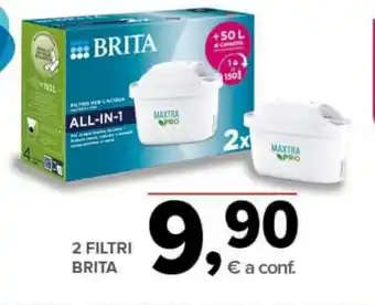 Todis 2 FILTRI BRITA offerta