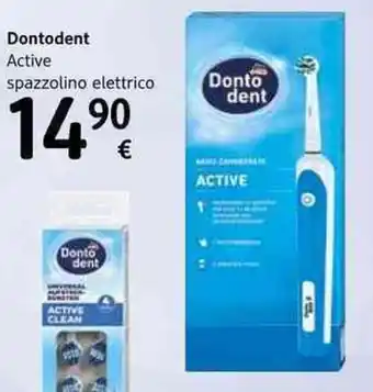 dm drogerie markt Dontodent Active spazzolino elettrico offerta