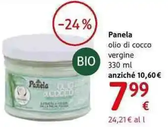 dm drogerie markt Panela olio di cocco vergine 330ml offerta