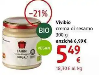 dm drogerie markt Vivibio crema di sesamo 300 g offerta