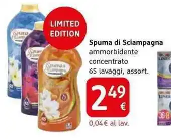 dm drogerie markt Spuma di Sciampagna ammorbidente concentrato 65 lavaggi, assort. offerta