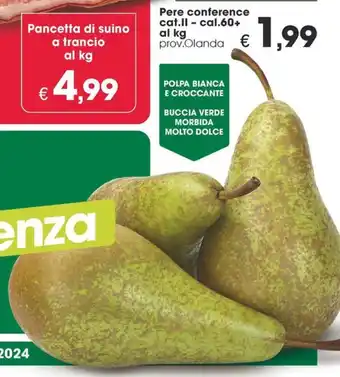 Despar Pere conference cat.ll-cal.60+ al kg prov.Olanda offerta