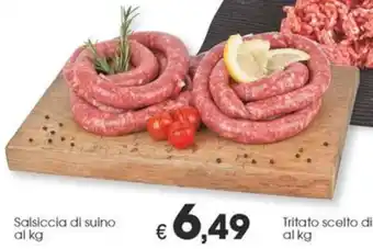 Despar Salsiccia di suino al kg offerta