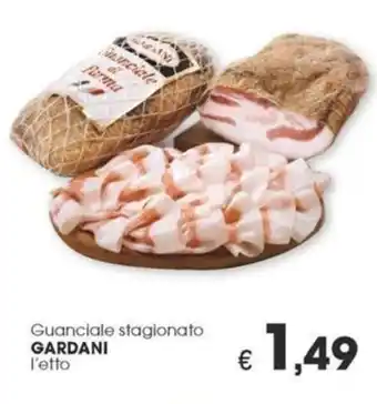 Despar Guanciale stagionato GARDANI l'etto offerta
