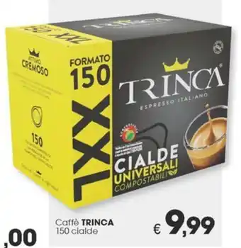 Despar Caffè TRINCA 150 cialde offerta