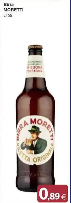 Birra MORETTI cl 66