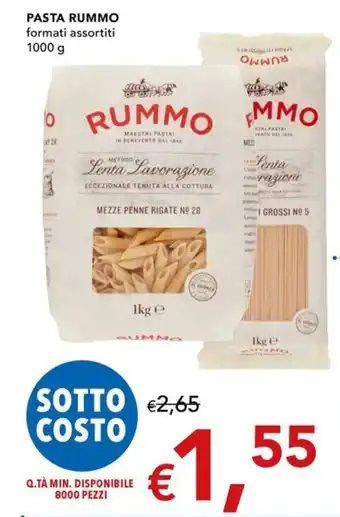 PASTA RUMMO formati assortiti 1000 g