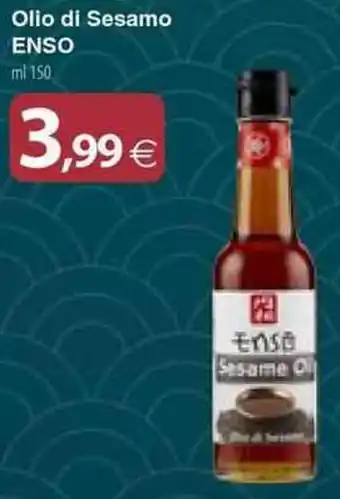 Docks Cash&Carry Olio di Sesamo ENSO ml 150 offerta