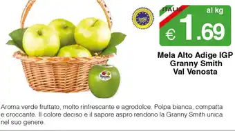 Sì con te Mela Alto Adige IGP Granny Smith Val Venosta offerta